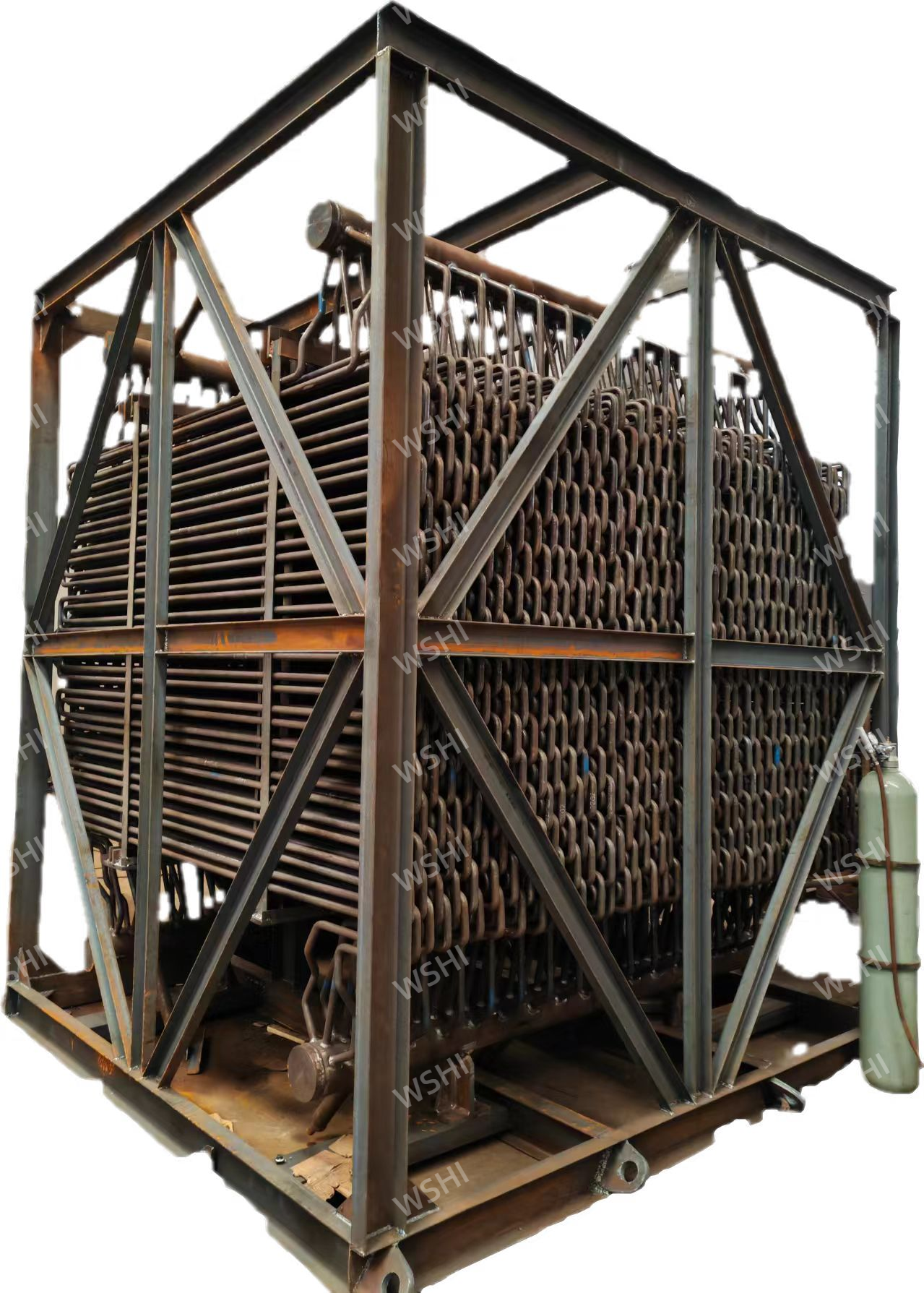Heat exchanger illustration for industrial waste heat recovery guide