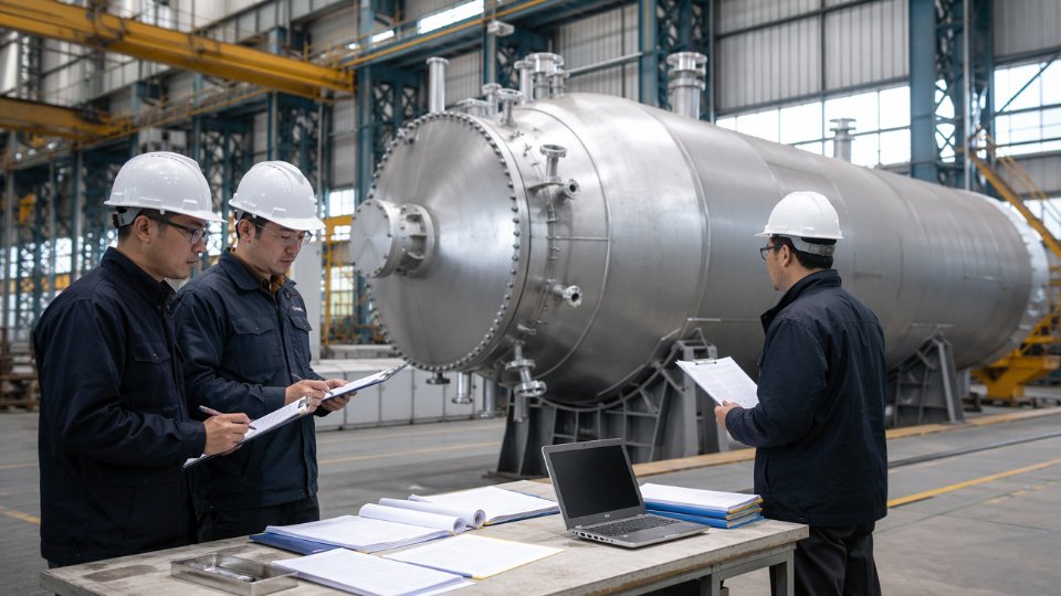large-pressure-vessel-export-shipping-preparation-07-export-documentation-checklist-and-inspection-coordination-flow