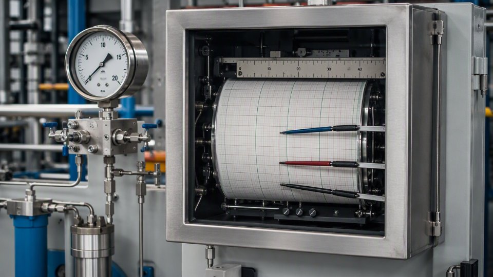 pressure-vessel-manufacturing-data-book-05-hydrostatic-test-chart-recorder-setup