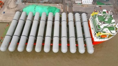 Large industrial LPG pressure storage vessels